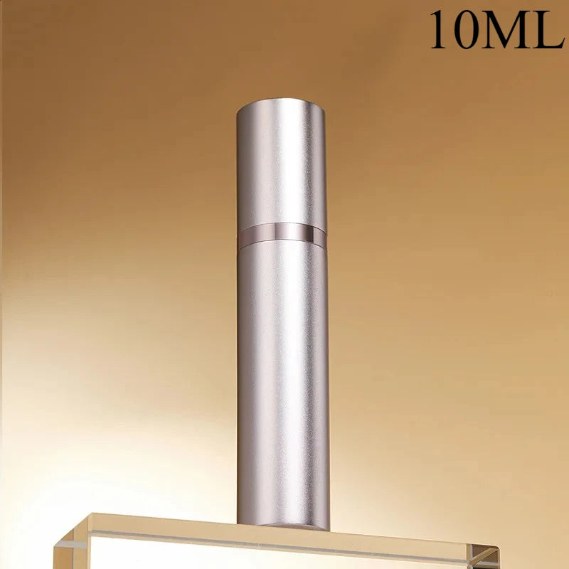 Mini Bottom Filling Perfume Spray Dispenser Bottles - 10ml & 5ml Refillable Atomizers for Cosmetics - Portable Liquid Containers