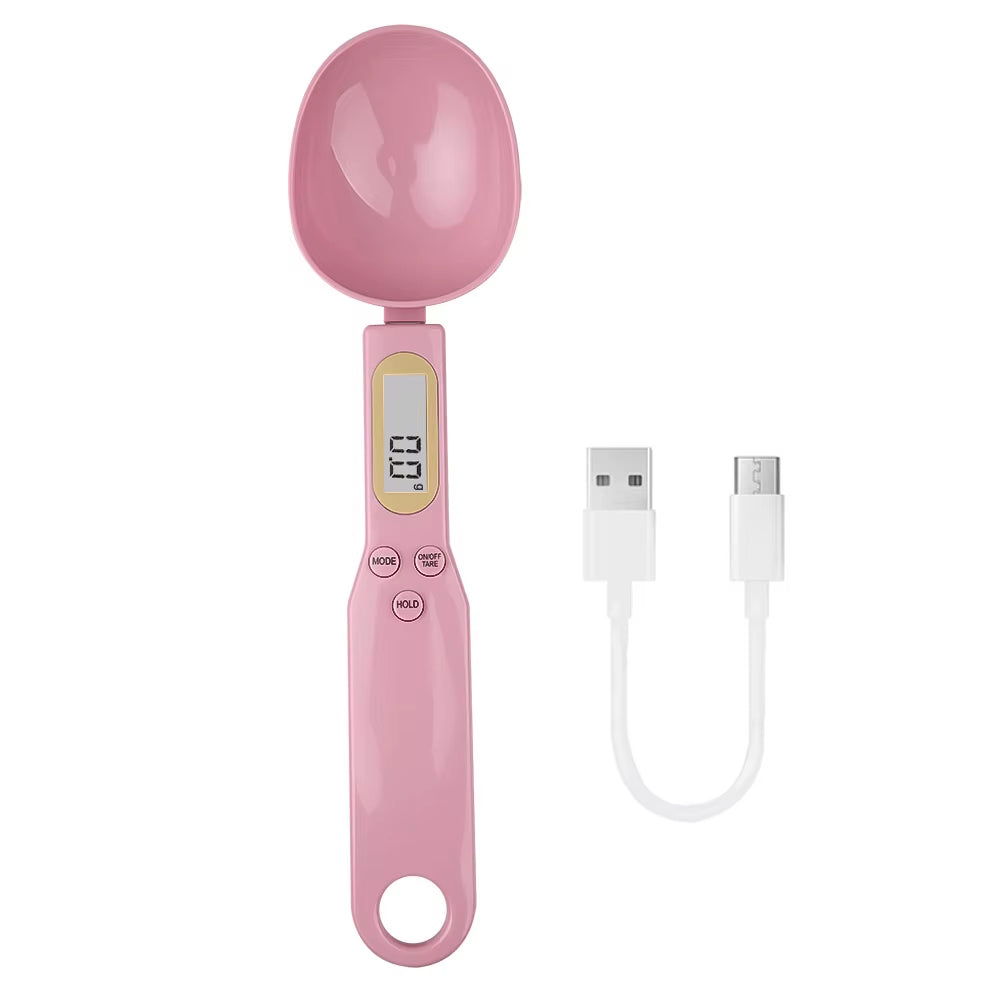 Scoop It Right! 🌟 500G Digital Measuring Spoon with LCD Display - Your Ultimate Kitchen Companion for Perfect Portions! 🍽️✨