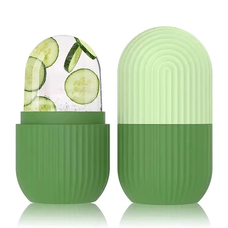 Silicone Ice Cube Trays for Beauty: Lifting Ice Ball Face Massager and Contouring Eye Roller for Facial Treatment and Acne Reduction