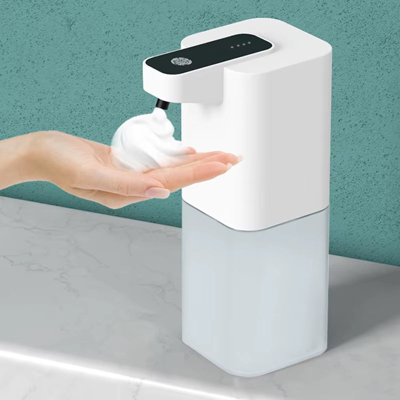 Automatic Touchless Liquid Soap Dispenser with Infrared Sensor - Smart Foam Machine with USB Charging