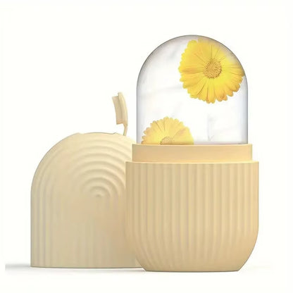 Silicone Ice Cube Trays for Beauty: Lifting Ice Ball Face Massager and Contouring Eye Roller for Facial Treatment and Acne Reduction
