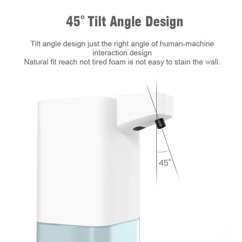 Automatic Touchless Liquid Soap Dispenser with Infrared Sensor - Smart Foam Machine with USB Charging