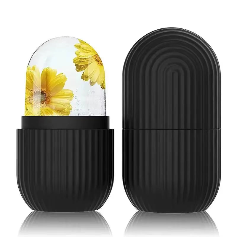 Silicone Ice Cube Trays for Beauty: Lifting Ice Ball Face Massager and Contouring Eye Roller for Facial Treatment and Acne Reduction