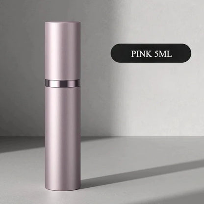 Mini Bottom Filling Perfume Spray Dispenser Bottles - 10ml & 5ml Refillable Atomizers for Cosmetics - Portable Liquid Containers