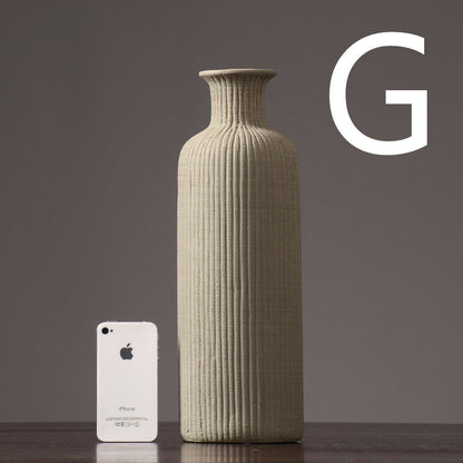 Ceramic Dried Flower Vase for Elegant Home Décor