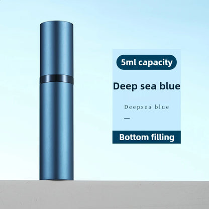 Mini Bottom Filling Perfume Spray Dispenser Bottles - 10ml & 5ml Refillable Atomizers for Cosmetics - Portable Liquid Containers