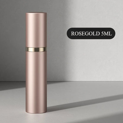 Mini Bottom Filling Perfume Spray Dispenser Bottles - 10ml & 5ml Refillable Atomizers for Cosmetics - Portable Liquid Containers