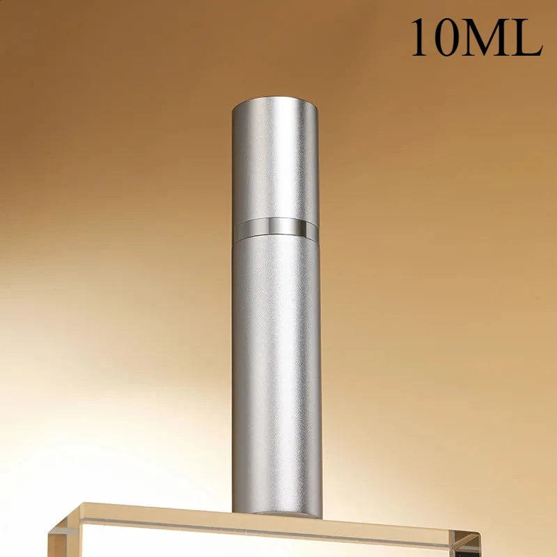 Mini Bottom Filling Perfume Spray Dispenser Bottles - 10ml & 5ml Refillable Atomizers for Cosmetics - Portable Liquid Containers