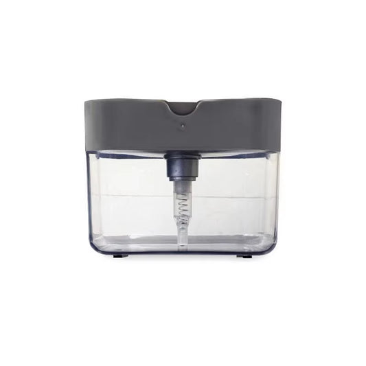 Portable Soap Dispenser for Kitchen Detergent with Cleaning Cloth for Efficient Dishwashing