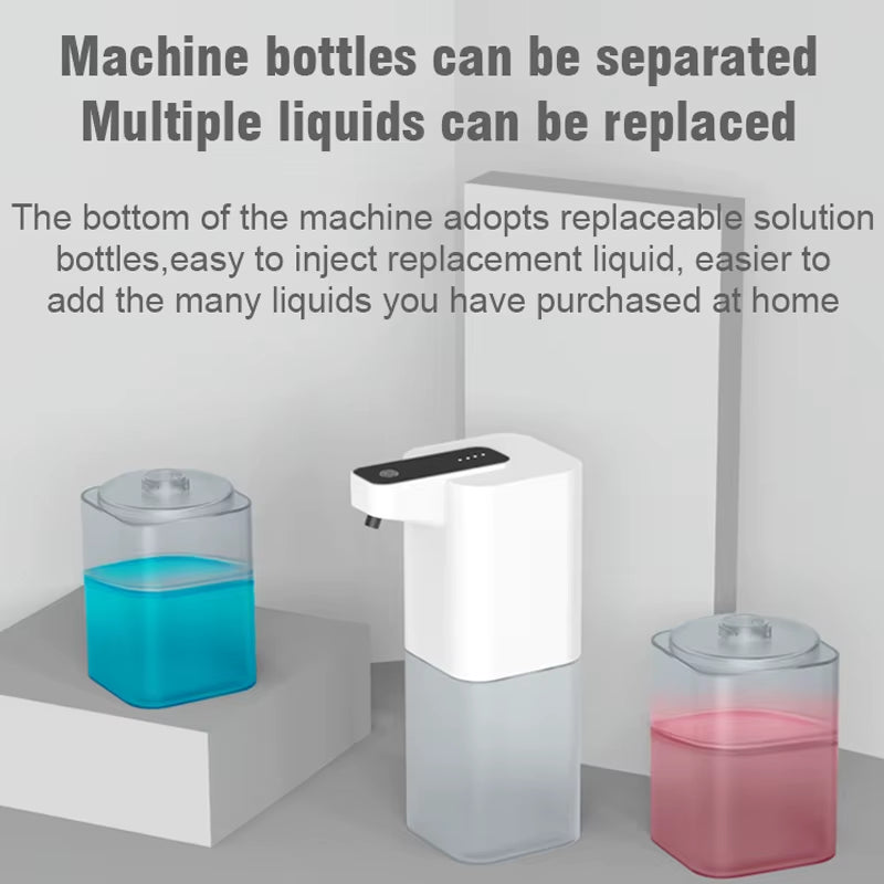 Automatic Touchless Liquid Soap Dispenser with Infrared Sensor - Smart Foam Machine with USB Charging