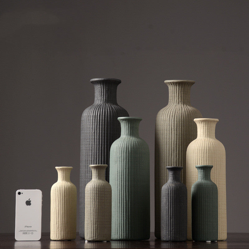 Ceramic Dried Flower Vase for Elegant Home Décor