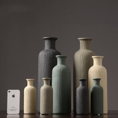 Ceramic Dried Flower Vase for Elegant Home Décor