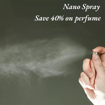 Mini Bottom Filling Perfume Spray Dispenser Bottles - 10ml & 5ml Refillable Atomizers for Cosmetics - Portable Liquid Containers