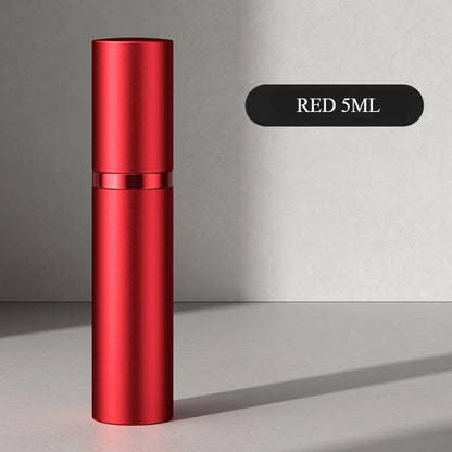 Mini Bottom Filling Perfume Spray Dispenser Bottles - 10ml & 5ml Refillable Atomizers for Cosmetics - Portable Liquid Containers