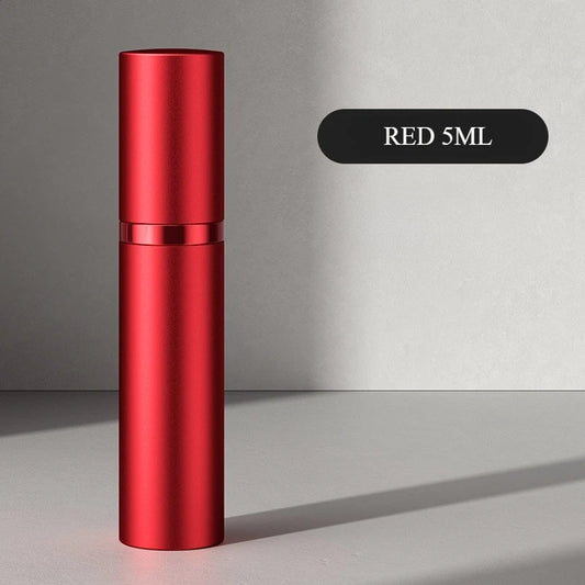 Mini Bottom Filling Perfume Spray Dispenser Bottles - 10ml & 5ml Refillable Atomizers for Cosmetics - Portable Liquid Containers