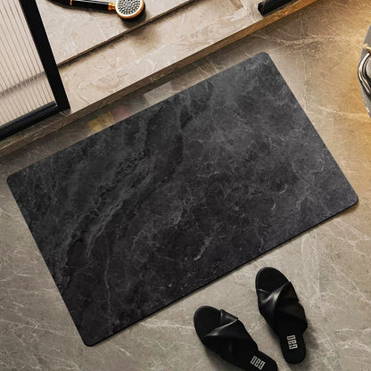 Ultra-Absorbent Non-Slip Bath Mat and Entrance Rug with Rubber Backing for Bathroom, Kitchen, and Toilet Areas