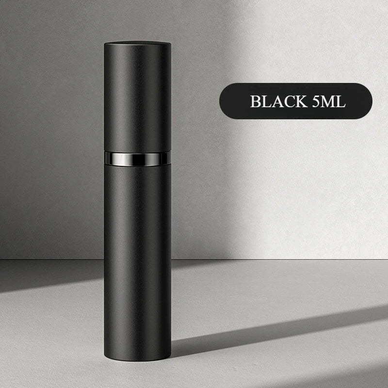 Mini Bottom Filling Perfume Spray Dispenser Bottles - 10ml & 5ml Refillable Atomizers for Cosmetics - Portable Liquid Containers