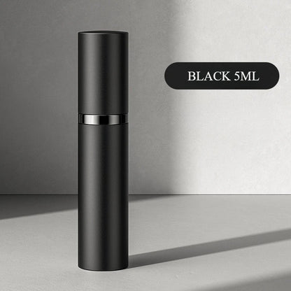 Mini Bottom Filling Perfume Spray Dispenser Bottles - 10ml & 5ml Refillable Atomizers for Cosmetics - Portable Liquid Containers
